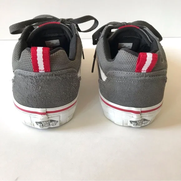 Vans Suede and Canvas Sneakers Gray Youth 7 Men’s 7 Women’s 8.5 25 cm - Picture 7 of 12